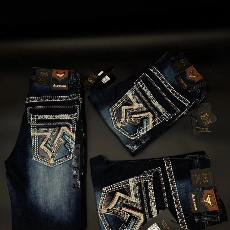 Men's Premium Boot Cut Denim Jeans - Pantalon Vaquero para hombre