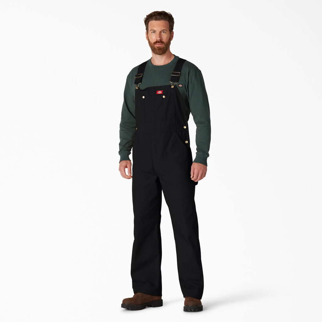 Dickies Classic Bib Overalls,Durable Comfort, Utility Storage, Wide Leg, Workwear Style