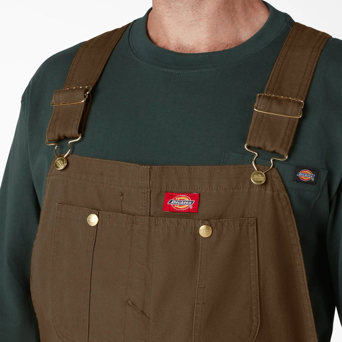 Dickies Classic Bib Overalls,Durable Comfort, Utility Storage, Wide Leg, Workwear Style