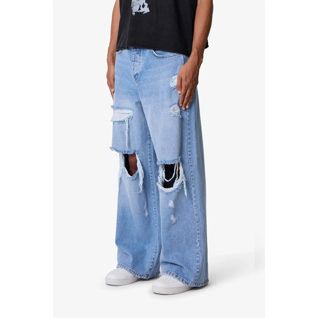 mnml Thermal Patch Rave Denim - Blue