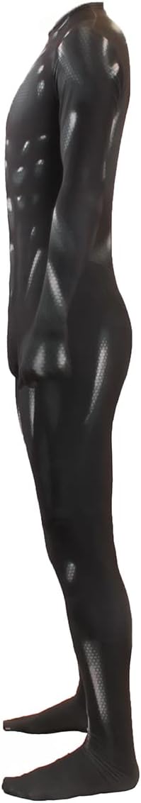 Men's Muscle Bodysuit Jumpsuit Full Body Compression Athletic Suit Halloween Costume for Adult
