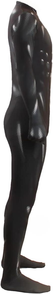 Men's Muscle Bodysuit Jumpsuit Full Body Compression Athletic Suit Halloween Costume for Adult