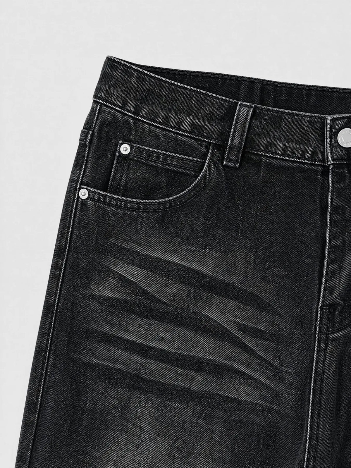 Men's Wide Leg, Loose-Fitting Pop Art Print, Vintage Y2K Washed Denim, Four-Season Wear, Unique Patchwork Design, Comfortable & Stylish, Streetwear Pants, Versatile Jeans