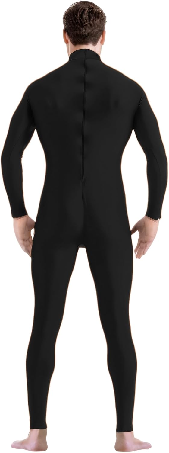 ATHX Men's and Women's Bodysuit Costume One Piece Unitard Halloween Spandex Skin Suit Cosplay Stretchy Full Body Zentai Suit