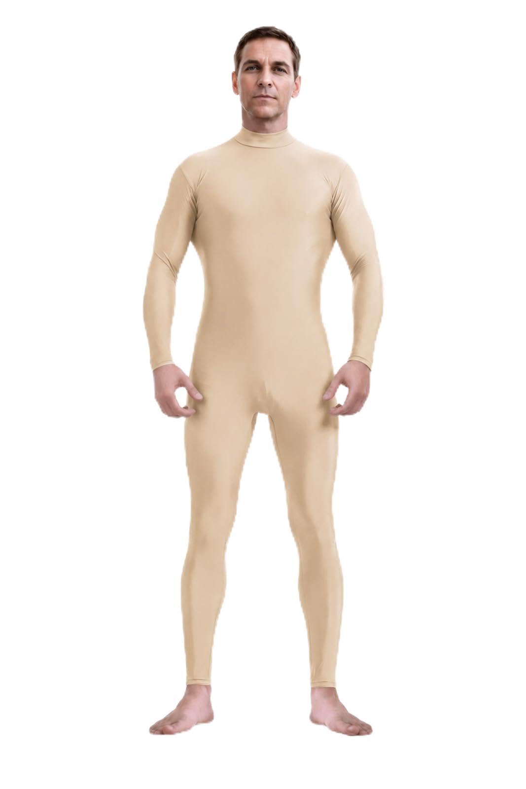 ATHX Men's and Women's Bodysuit Costume One Piece Unitard Halloween Spandex Skin Suit Cosplay Stretchy Full Body Zentai Suit