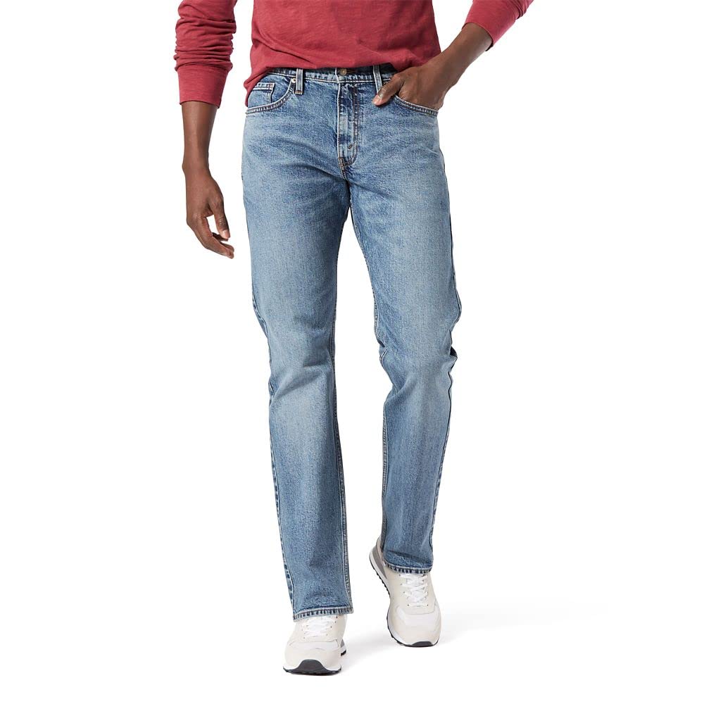 Levi Strauss Signature Gold Men's Slim Straight Fit Jean Pants