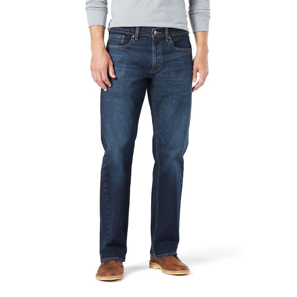Levi Strauss Signature Gold Men's Relaxed Fit Flex Jeans