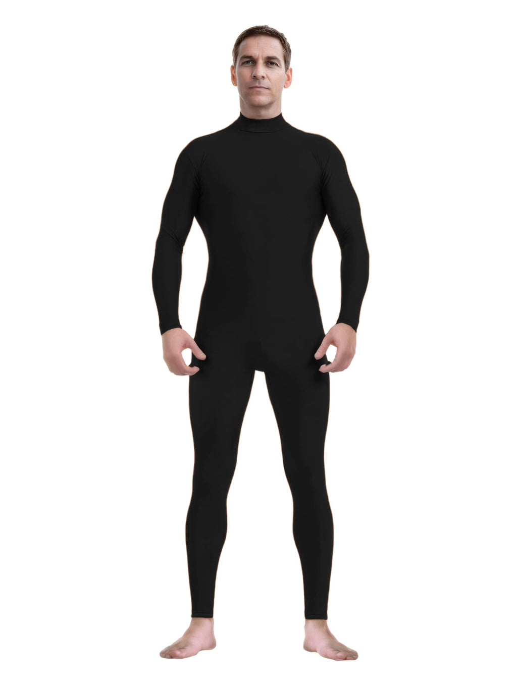 ATHX Men's and Women's Bodysuit Costume One Piece Unitard Halloween Spandex Skin Suit Cosplay Stretchy Full Body Zentai Suit