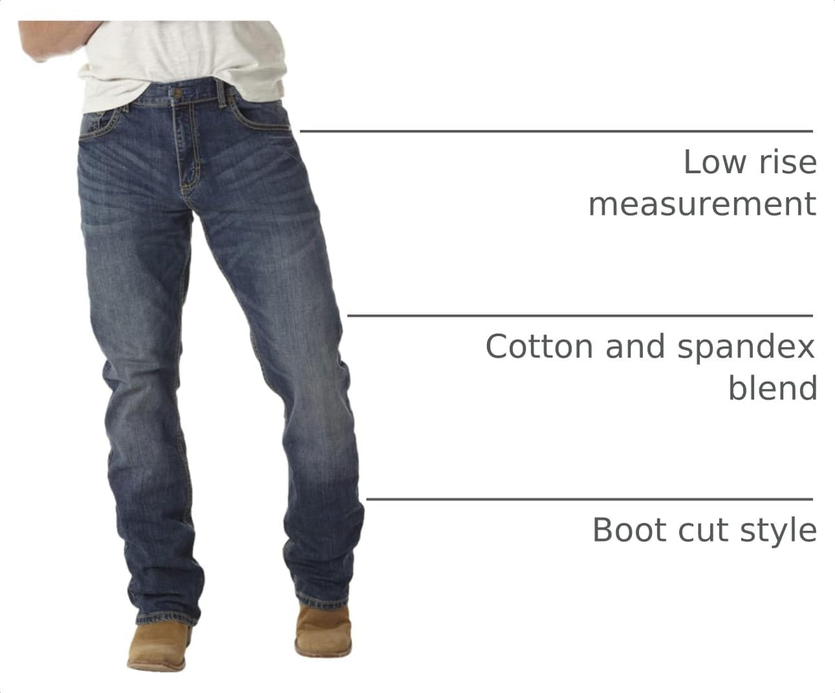 Wrangler Men's Retro Slim Fit Bootcut Jean