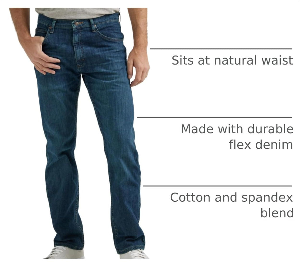 Wrangler Authentics Men's Classic 5-Pocket Regular Fit Flex Jean