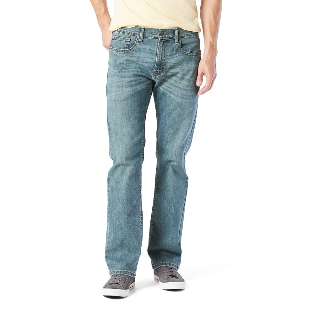 Levi Strauss Signature Gold Men's Relaxed Fit Flex Jeans