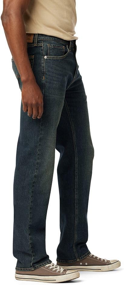 Levi Strauss Signature Gold Men's Regular Fit Flex Jeans