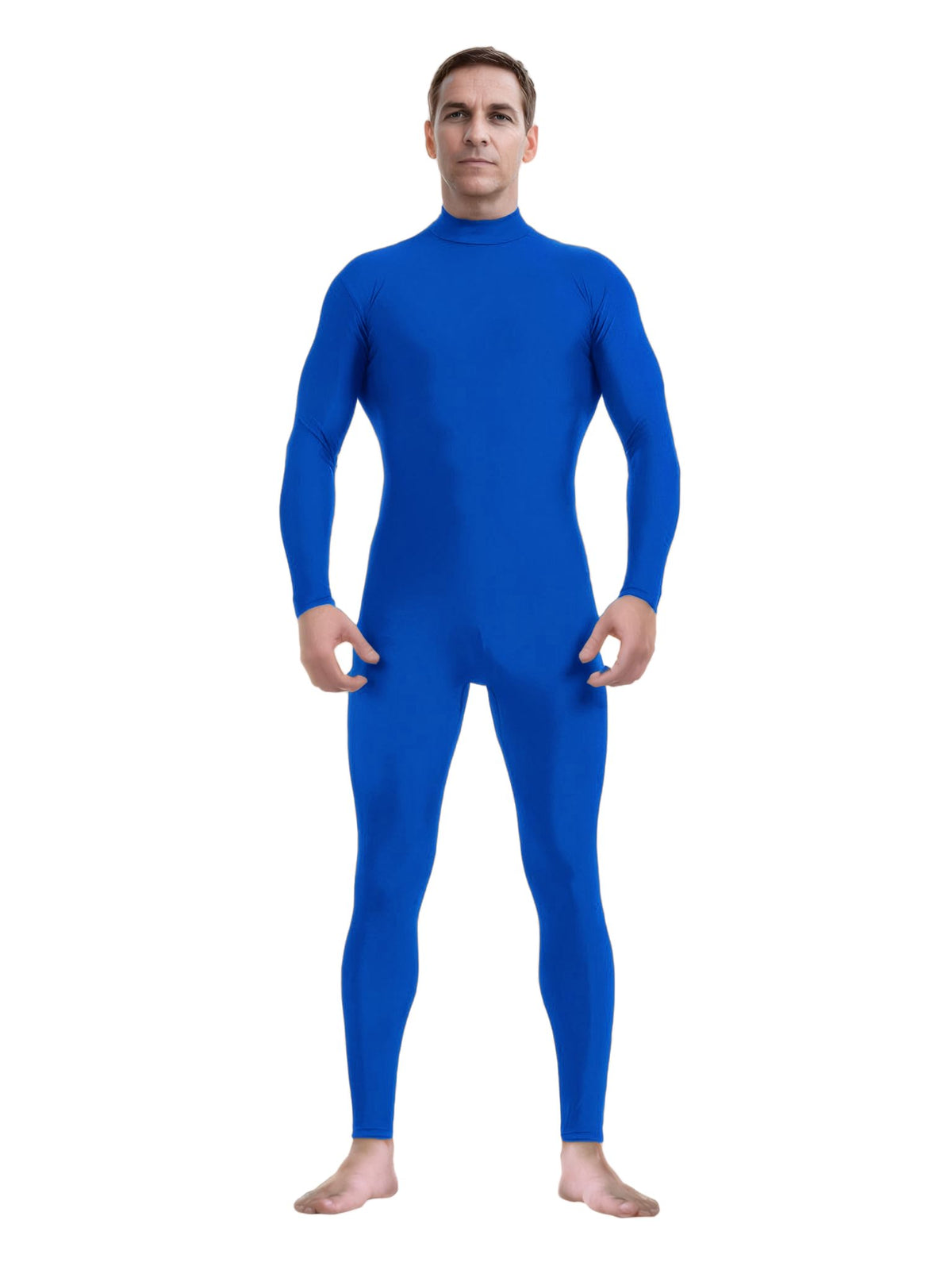 ATHX Men's and Women's Bodysuit Costume One Piece Unitard Halloween Spandex Skin Suit Cosplay Stretchy Full Body Zentai Suit
