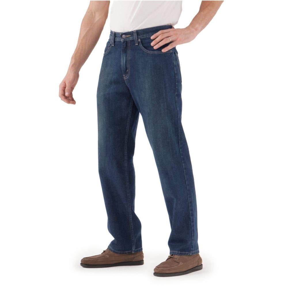Levi Strauss Signature Gold Men's Relaxed Fit Flex Waistband Jeans