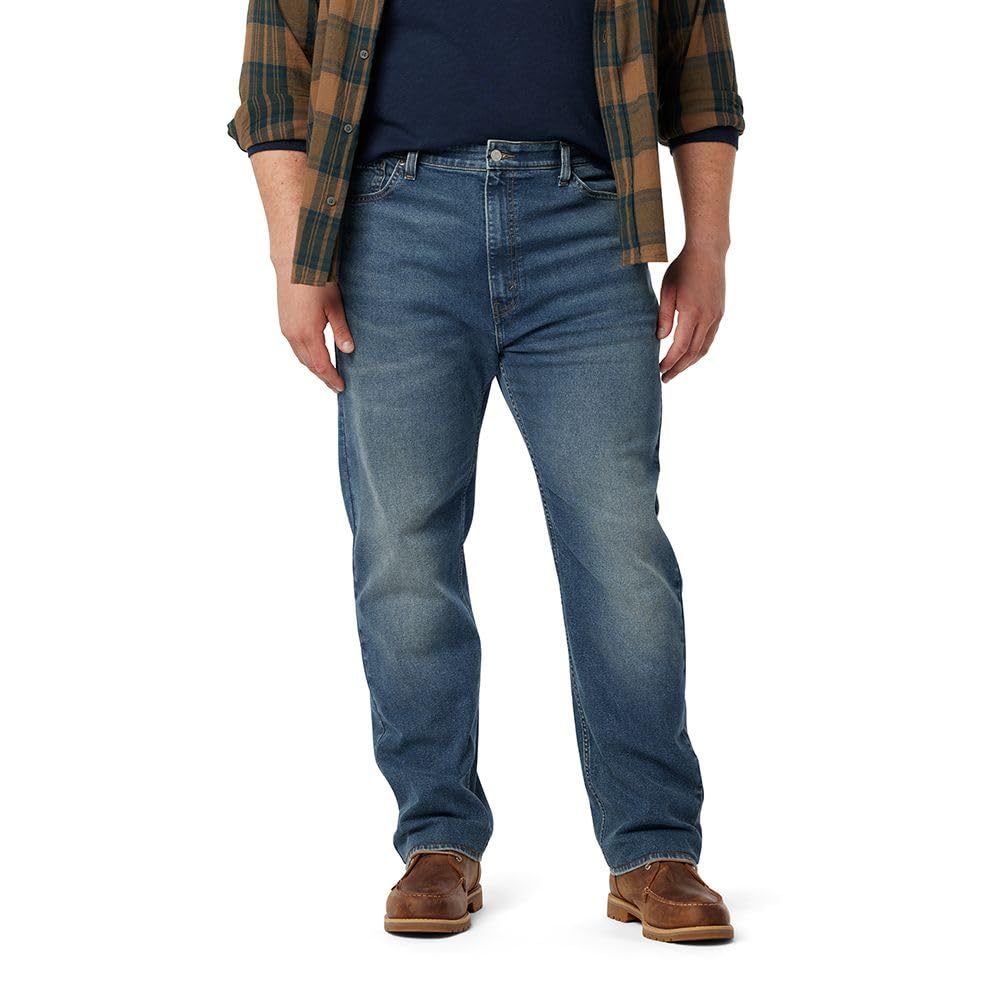 Levi Strauss Signature Gold Men's Regular Fit Flex Jeans