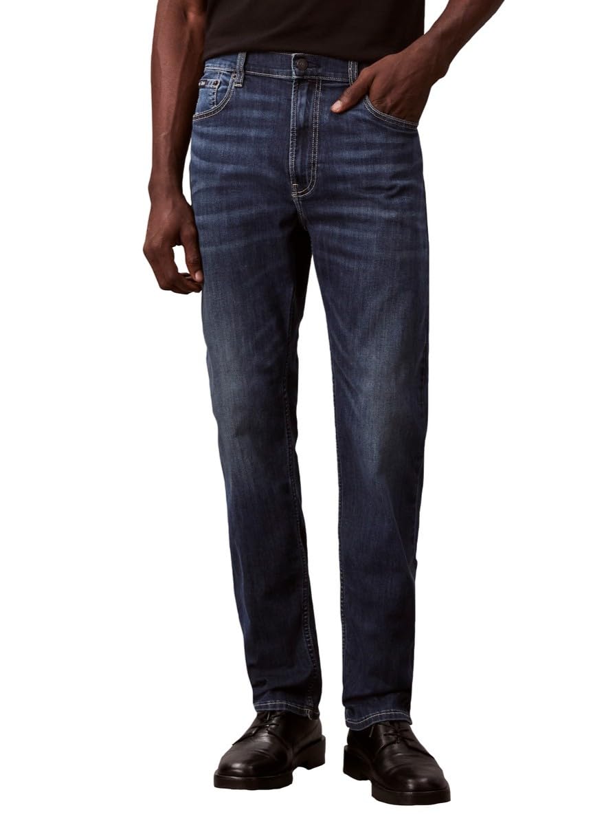Calvin Klein Men's Straight High Stretch Jeans
