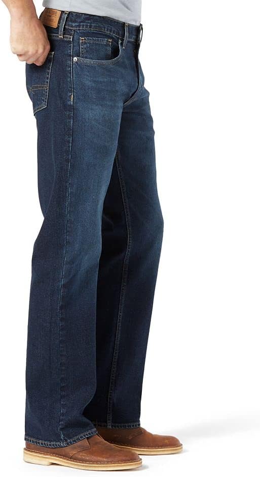 Levi Strauss Signature Gold Men's Relaxed Fit Flex Jeans