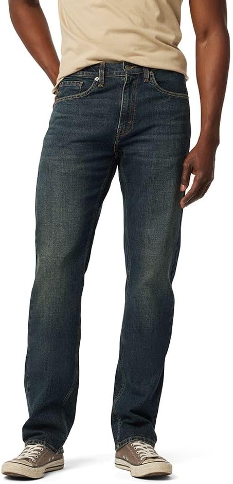 Levi Strauss Signature Gold Men's Regular Fit Flex Jeans