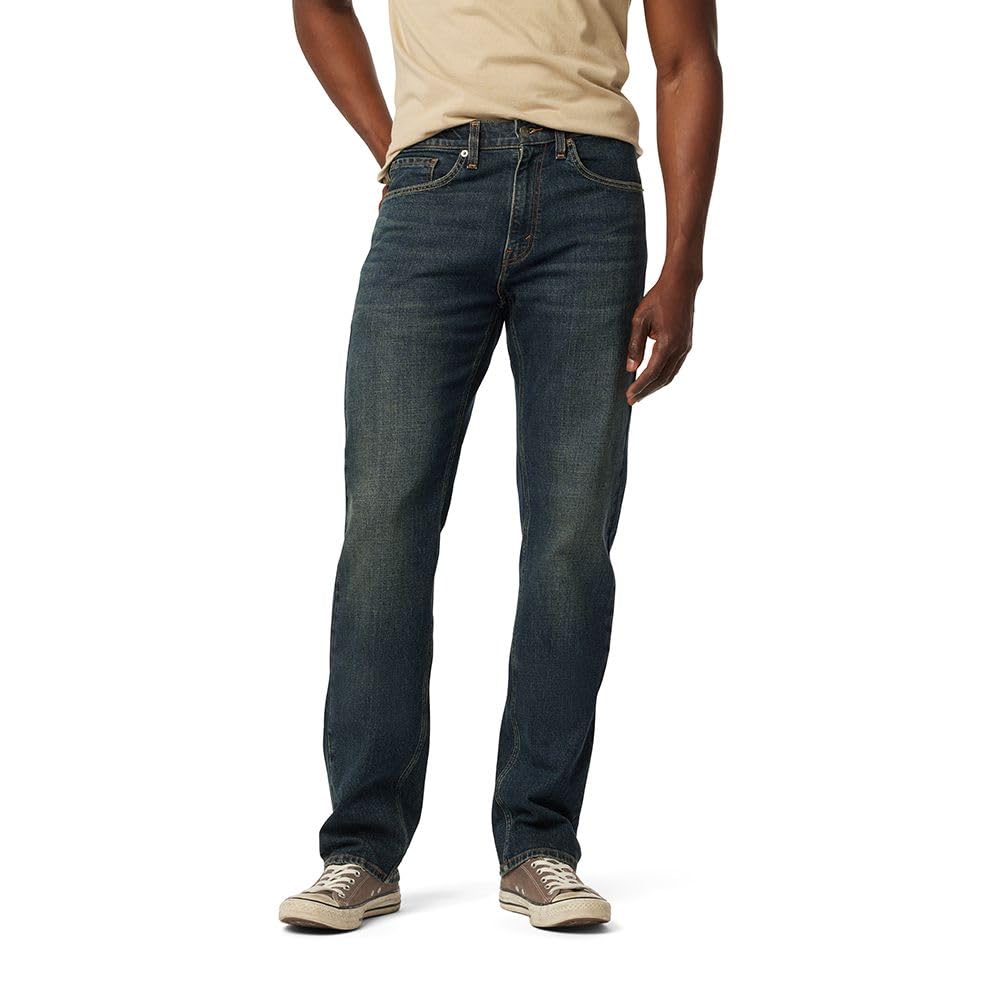 Levi Strauss Signature Gold Men's Regular Fit Flex Jeans