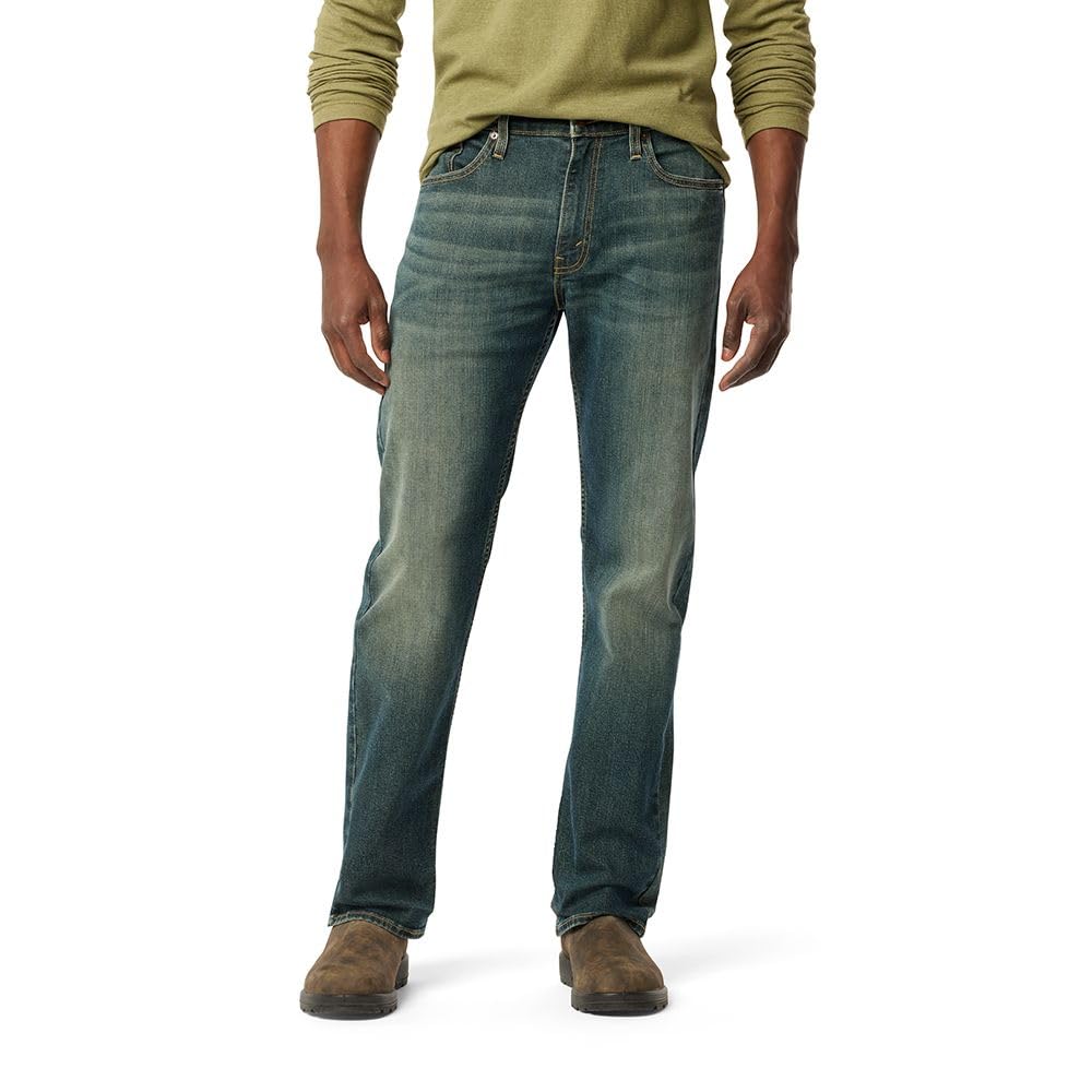 Levi Strauss Signature Gold Men's Relaxed Fit Flex Waistband Jeans