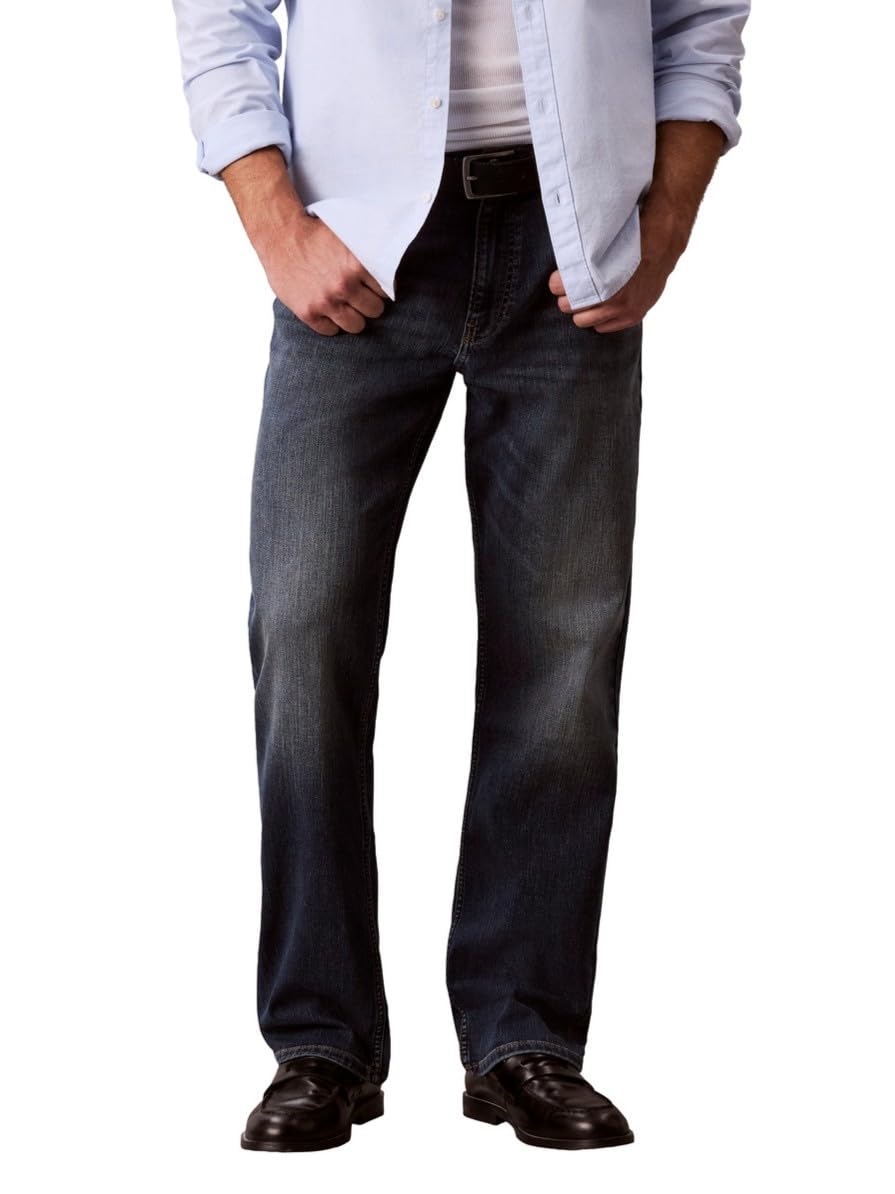 Calvin Klein Men's Straight High Stretch Jeans