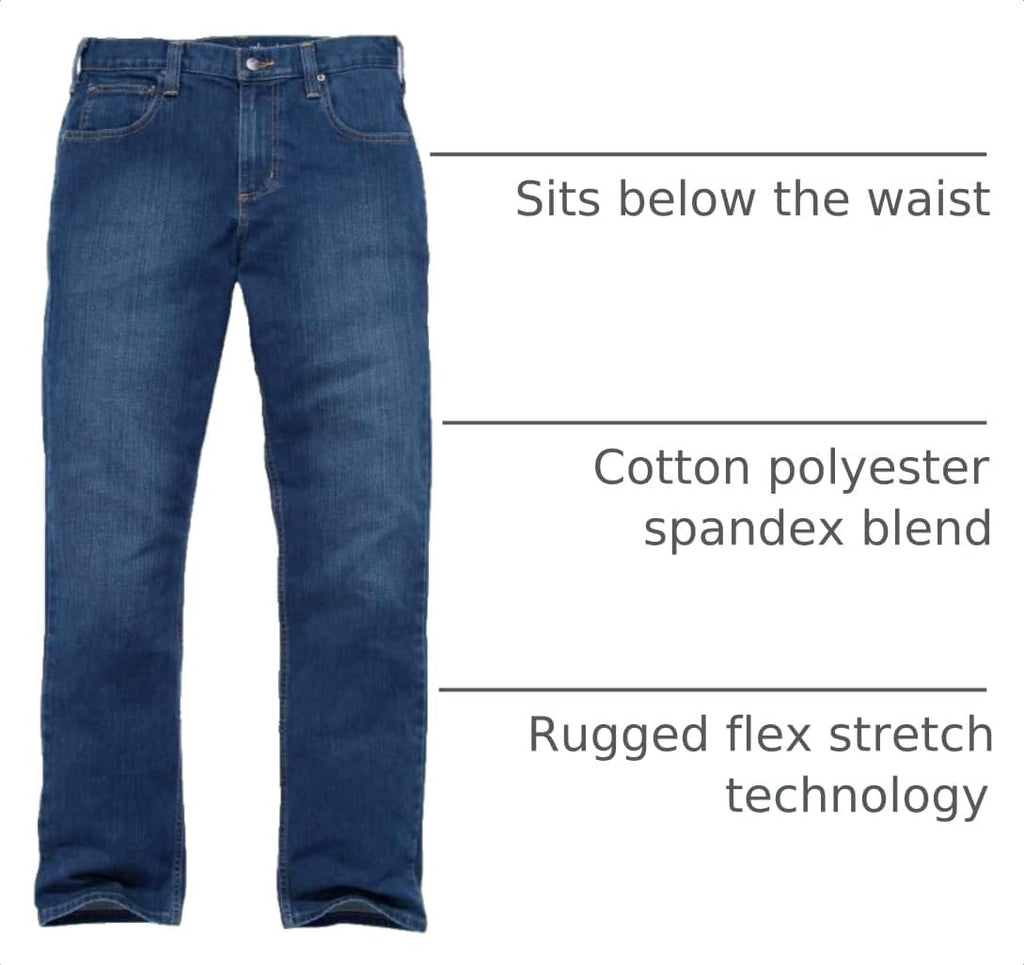 Carhartt Men's Relaxed Straight Rugged Flex® Jean