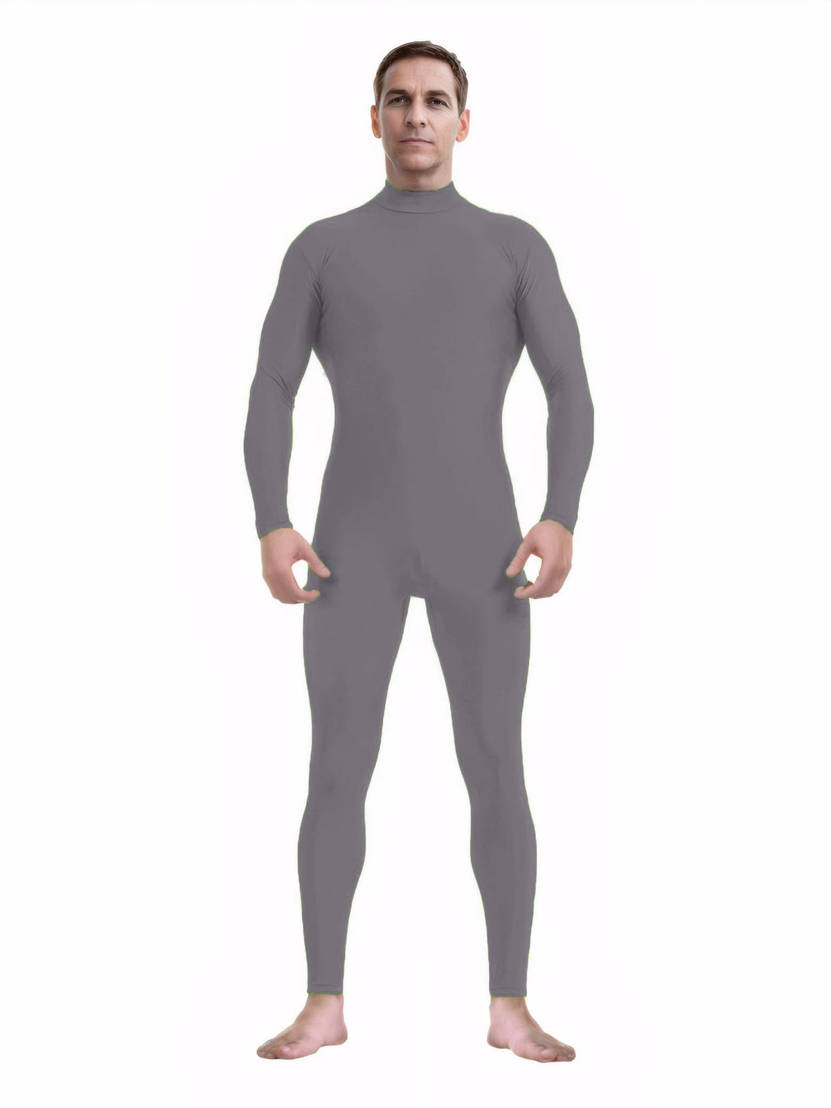 ATHX Men's and Women's Bodysuit Costume One Piece Unitard Halloween Spandex Skin Suit Cosplay Stretchy Full Body Zentai Suit