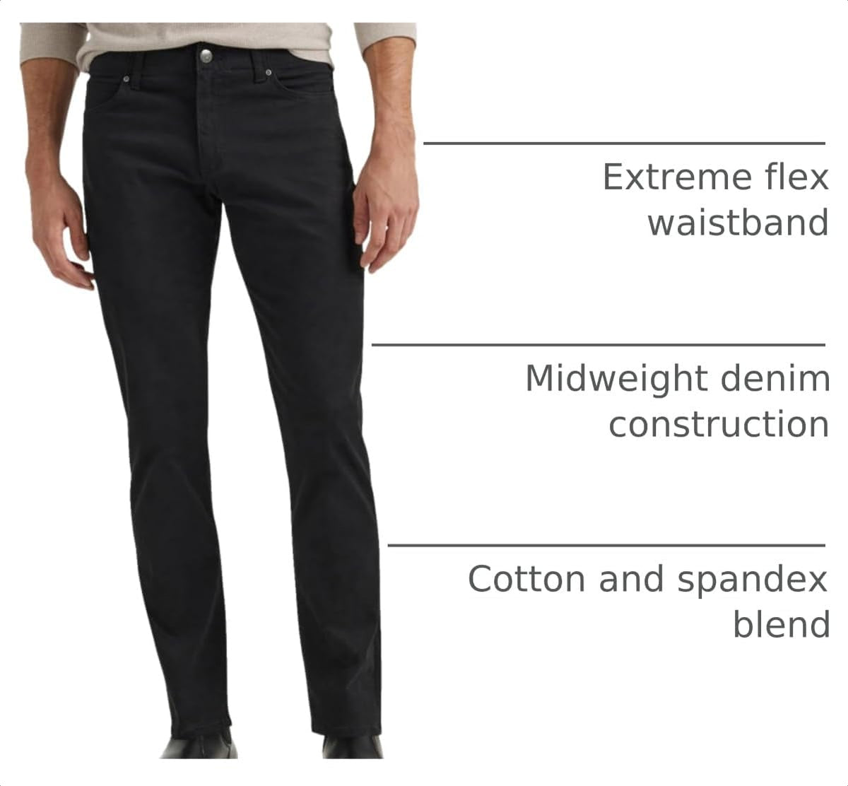 Lee Men's Extreme Motion Straight Taper Jean
