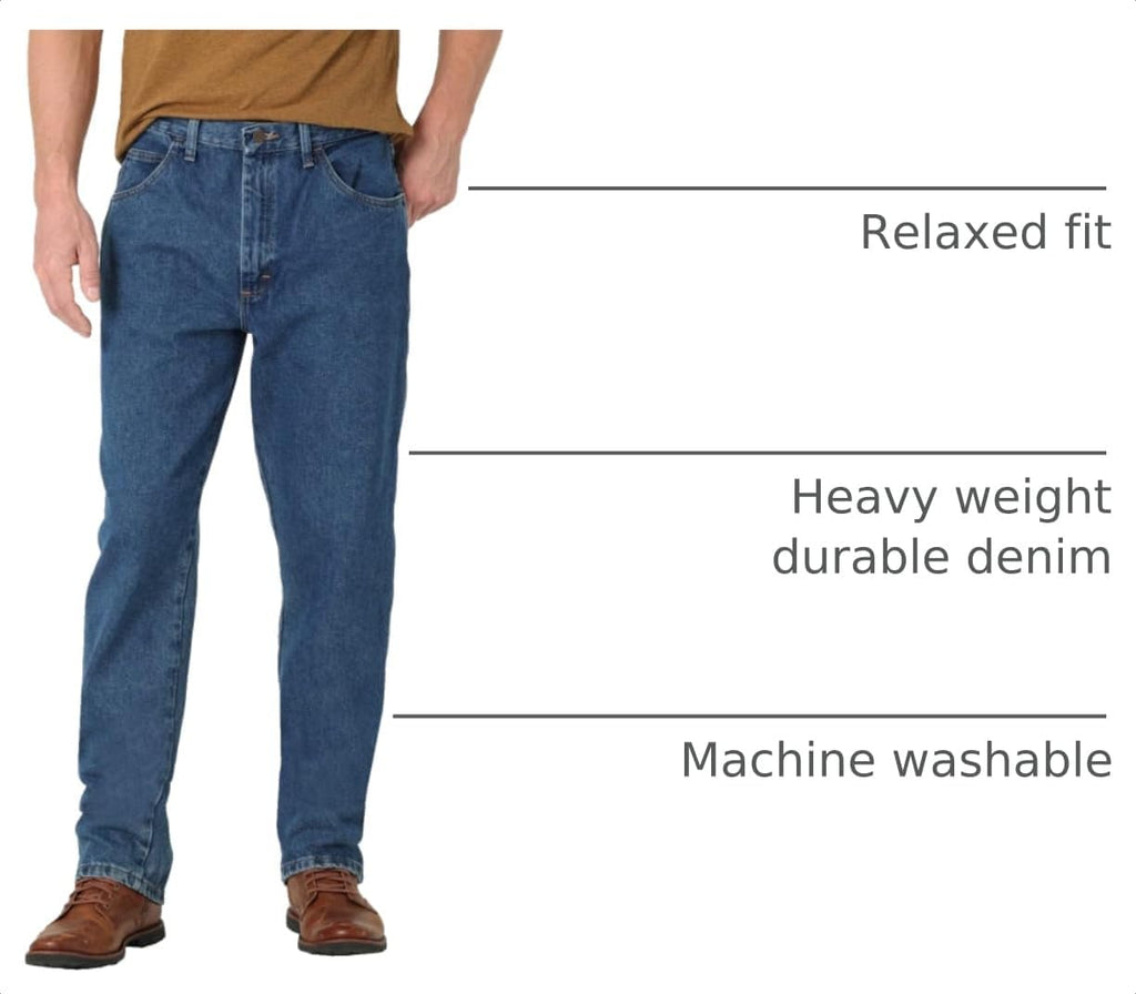 Rustler Men's Classic Relaxed Fit