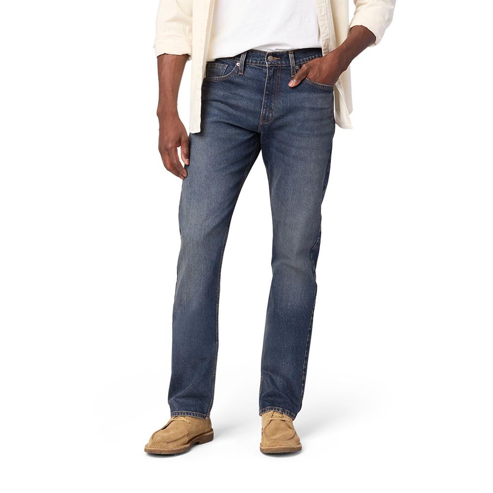 Levi Strauss Signature Gold Men's Slim Straight Fit Jean Pants