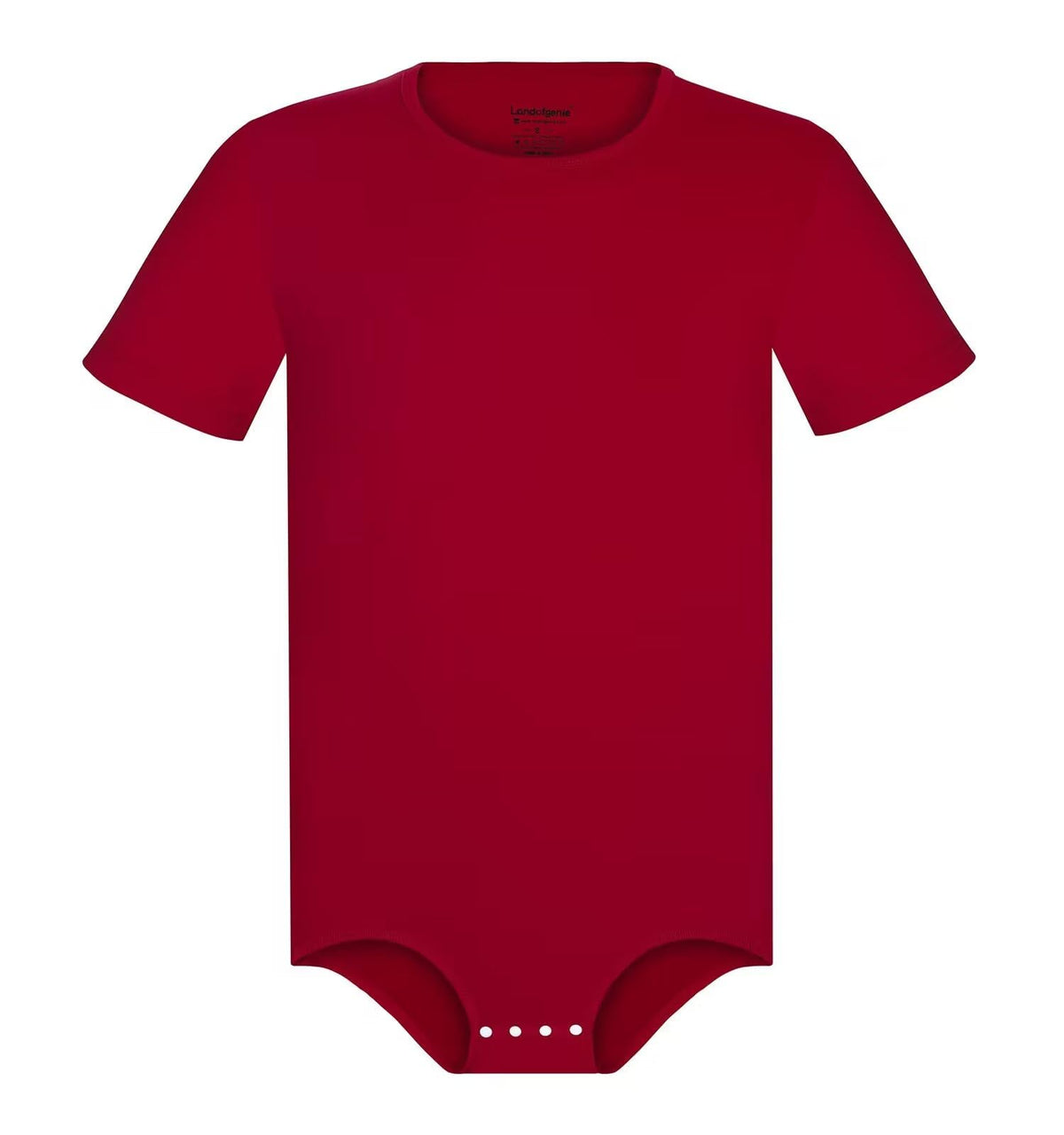 Landofgenie Mens Short Sleeve Onesie Solid Basic Bodysuit Pajama
