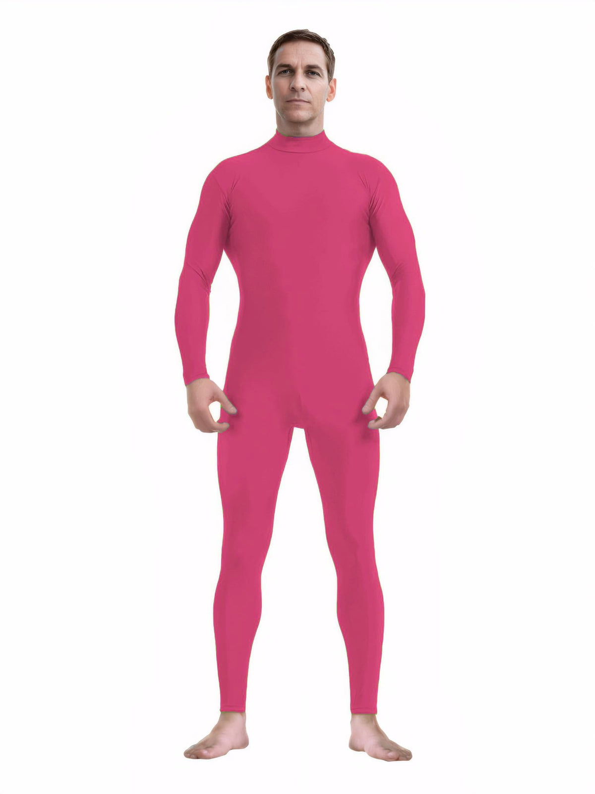 ATHX Men's and Women's Bodysuit Costume One Piece Unitard Halloween Spandex Skin Suit Cosplay Stretchy Full Body Zentai Suit