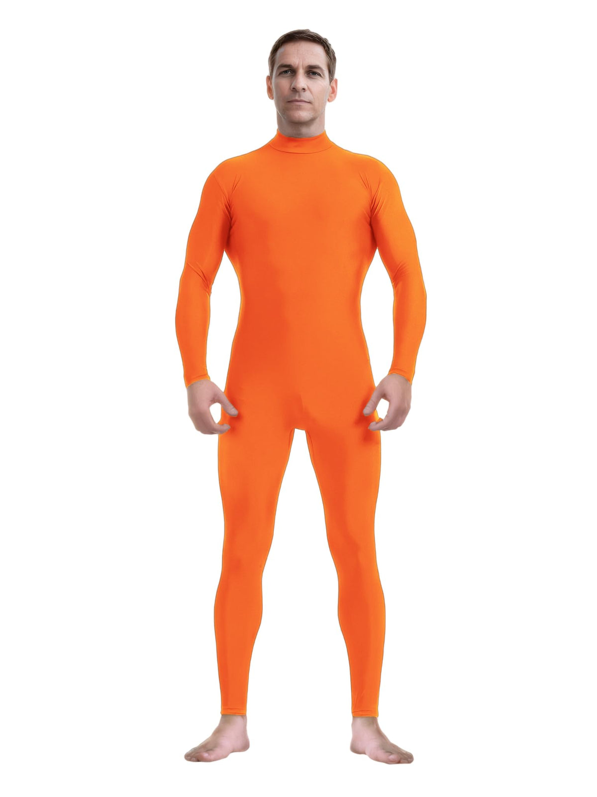 ATHX Men's and Women's Bodysuit Costume One Piece Unitard Halloween Spandex Skin Suit Cosplay Stretchy Full Body Zentai Suit