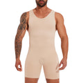 Mens Body Shaper Compression Bodysuit Shapewear Fajas Para Hombres
