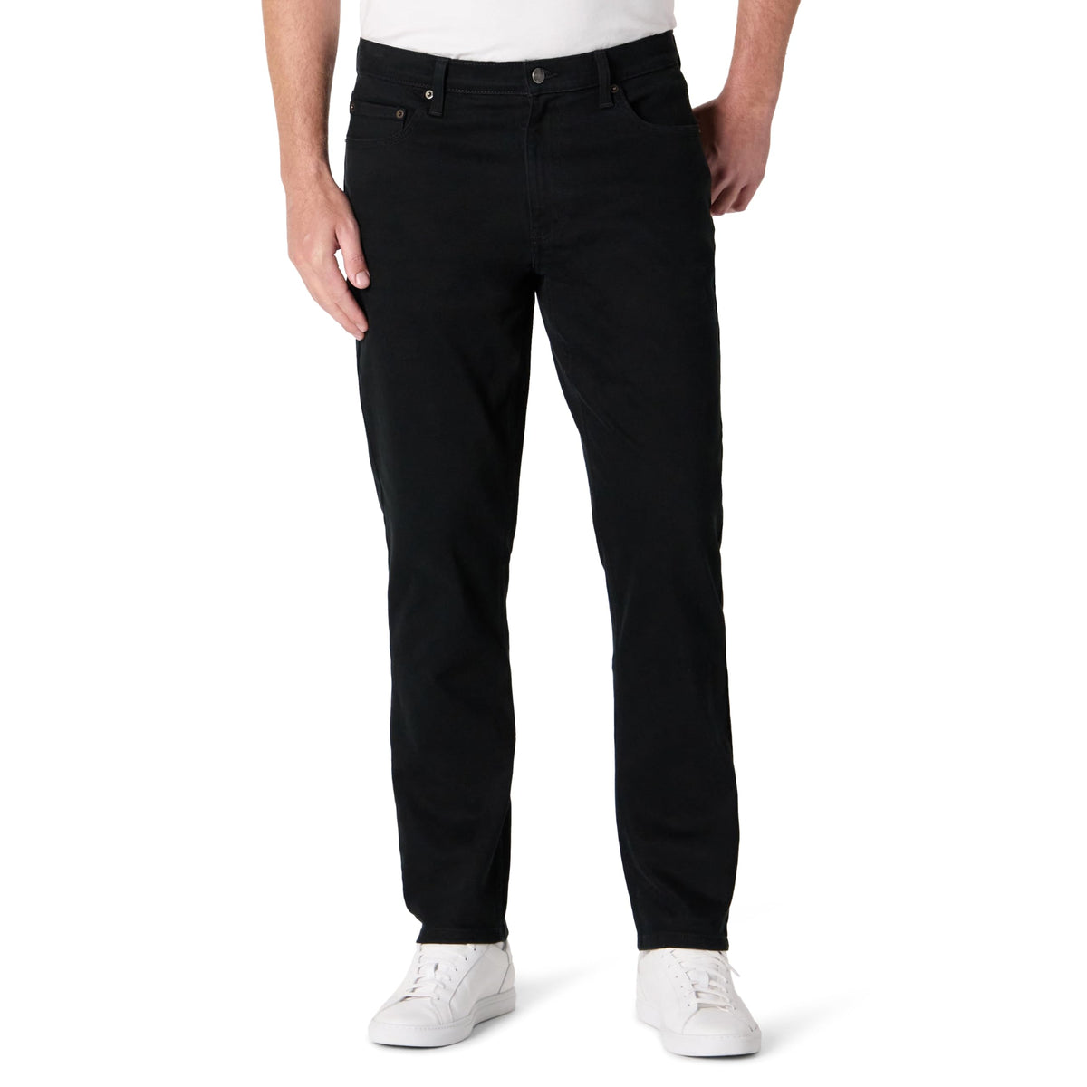 Amazon Essentials Men's Athletic Fit Jeans with Extra Room in Hip and Thigh, Low Stretch Denim, 5 Pocket Styling