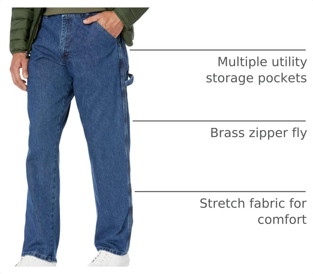 Wrangler Authentics Men's Classic Carpenter Jean