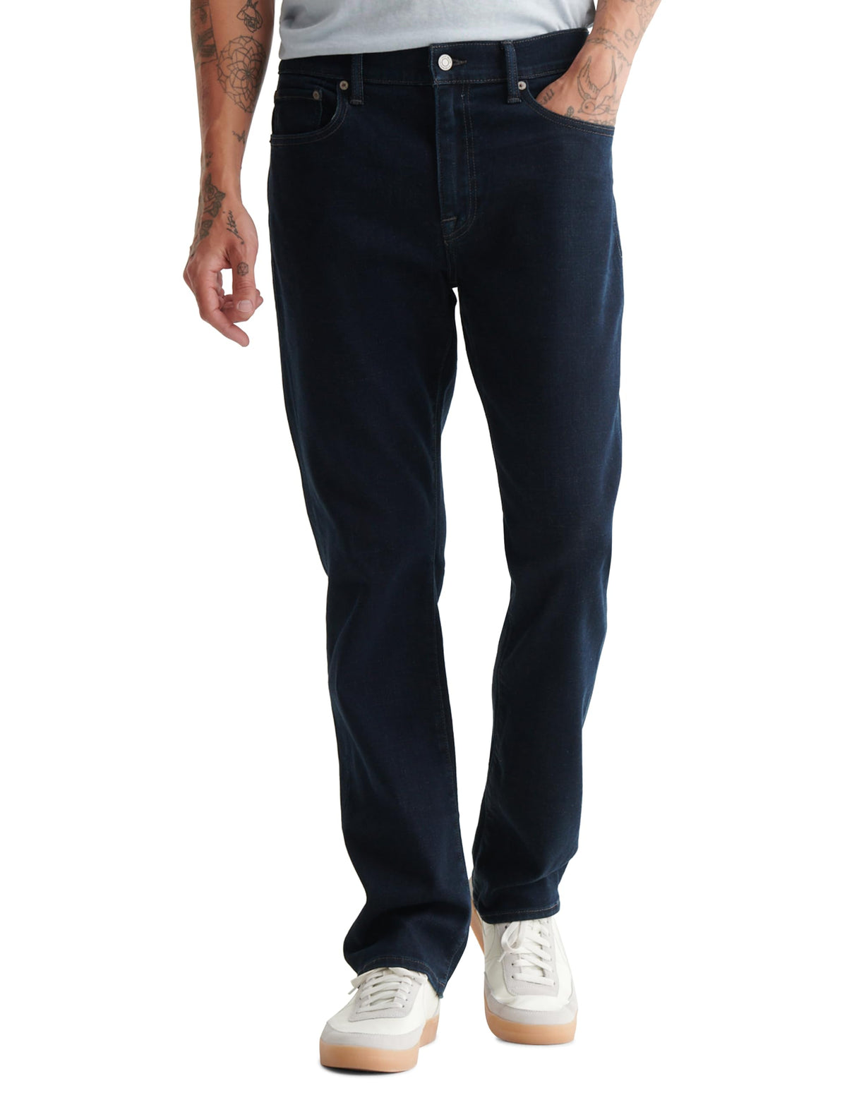 Lucky Brand 410 Athletic Fit Jeans in Black Rinse