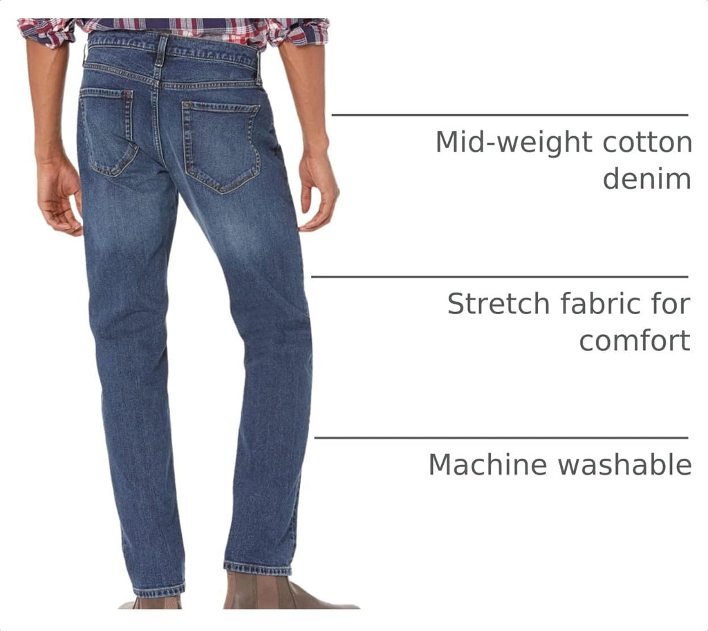 Amazon Essentials Men's Slim-Fit Jeans - Discontinued Colors
