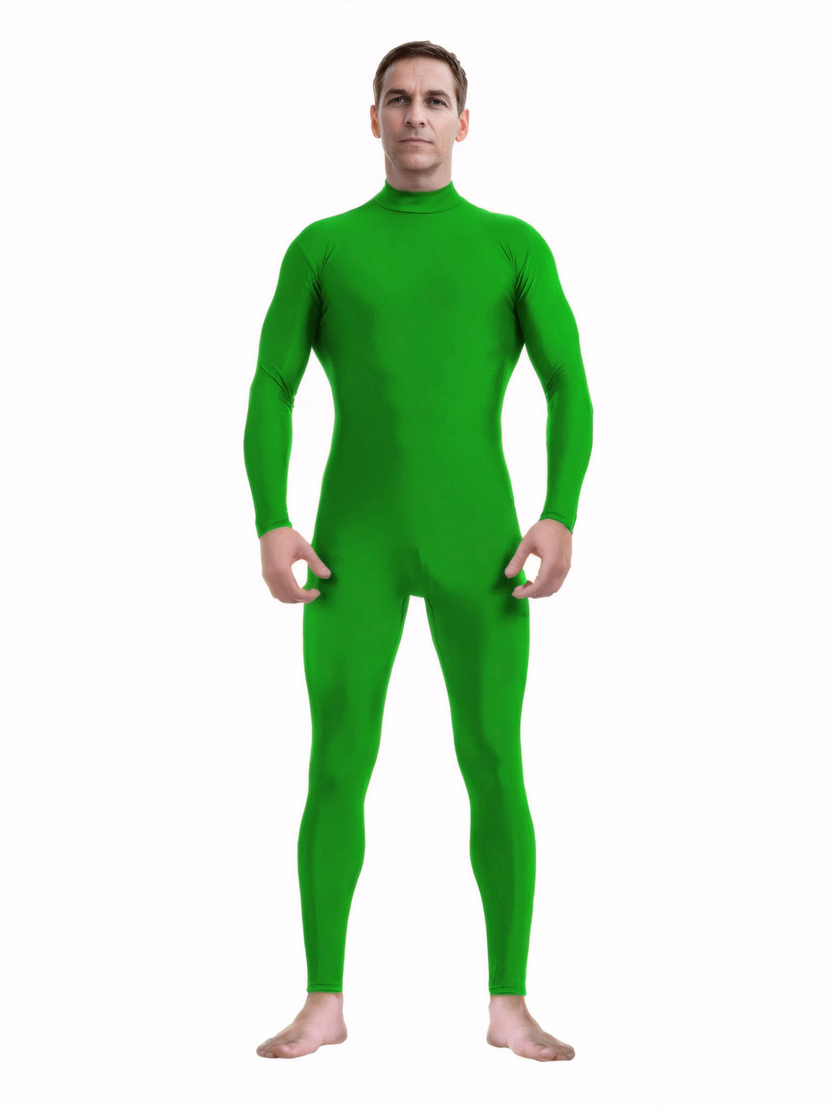ATHX Men's and Women's Bodysuit Costume One Piece Unitard Halloween Spandex Skin Suit Cosplay Stretchy Full Body Zentai Suit