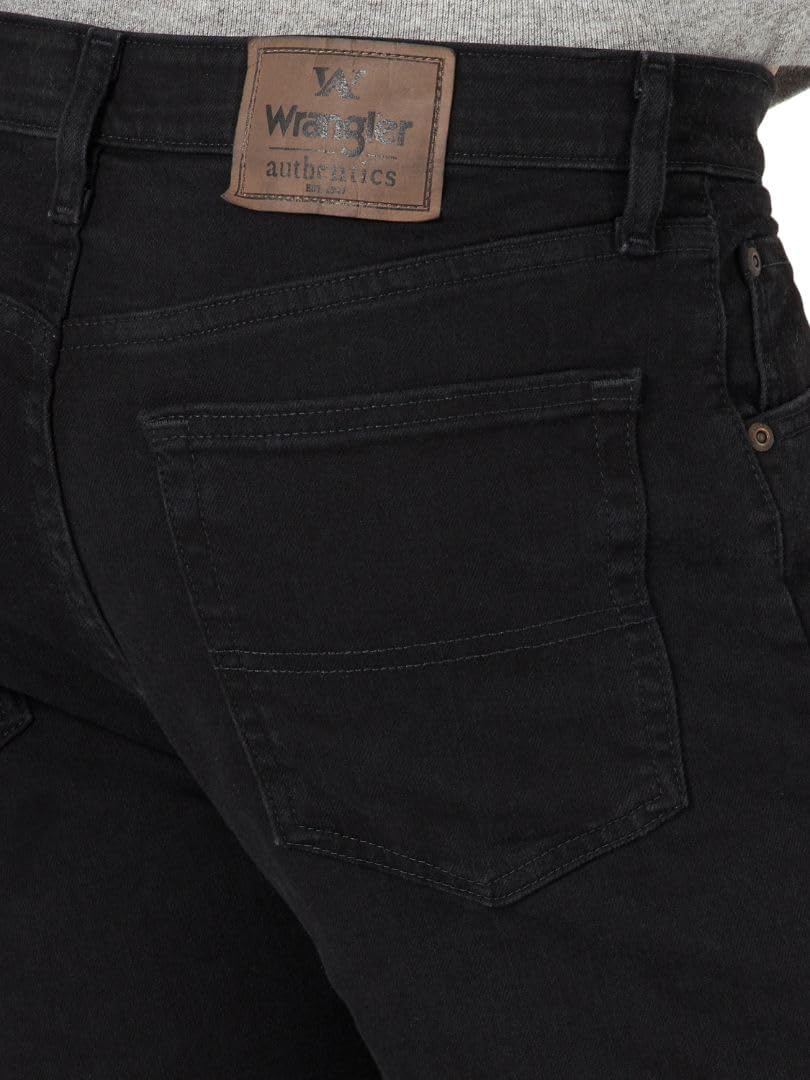 Wrangler Authentics Men's Regular Fit Comfort Flex Waist Jean