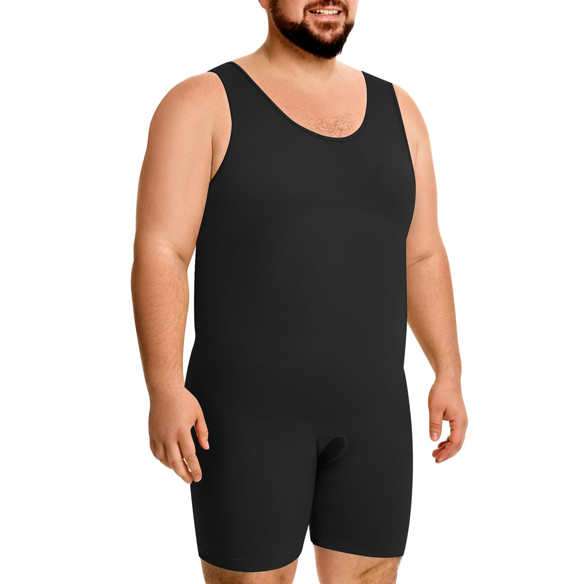 Plus Size Mens Tummy Control Shapewear Fajas Para Hombres Bodysuit