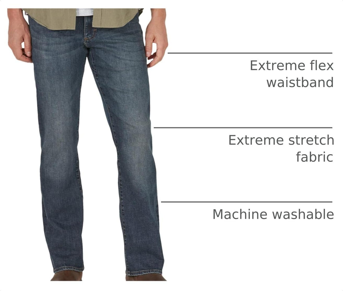 Lee Men's Extreme Motion Regular Boot Jean