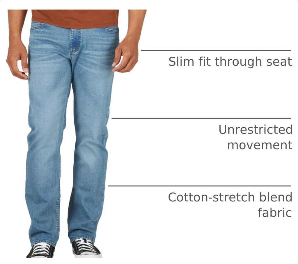 Wrangler Authentics Men's Slim Fit Straight Leg Jean