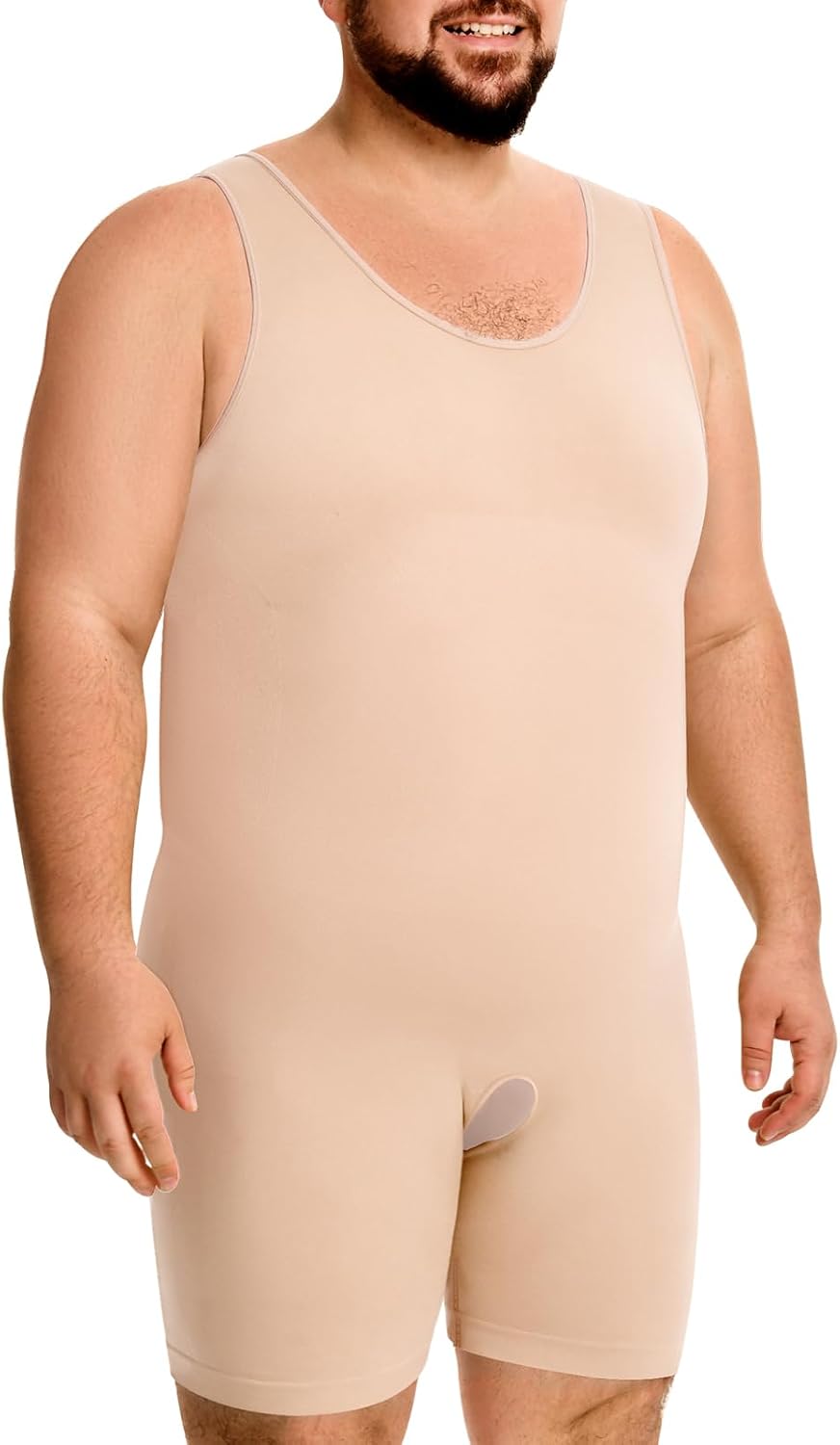 Plus Size Mens Tummy Control Shapewear Fajas Para Hombres Bodysuit