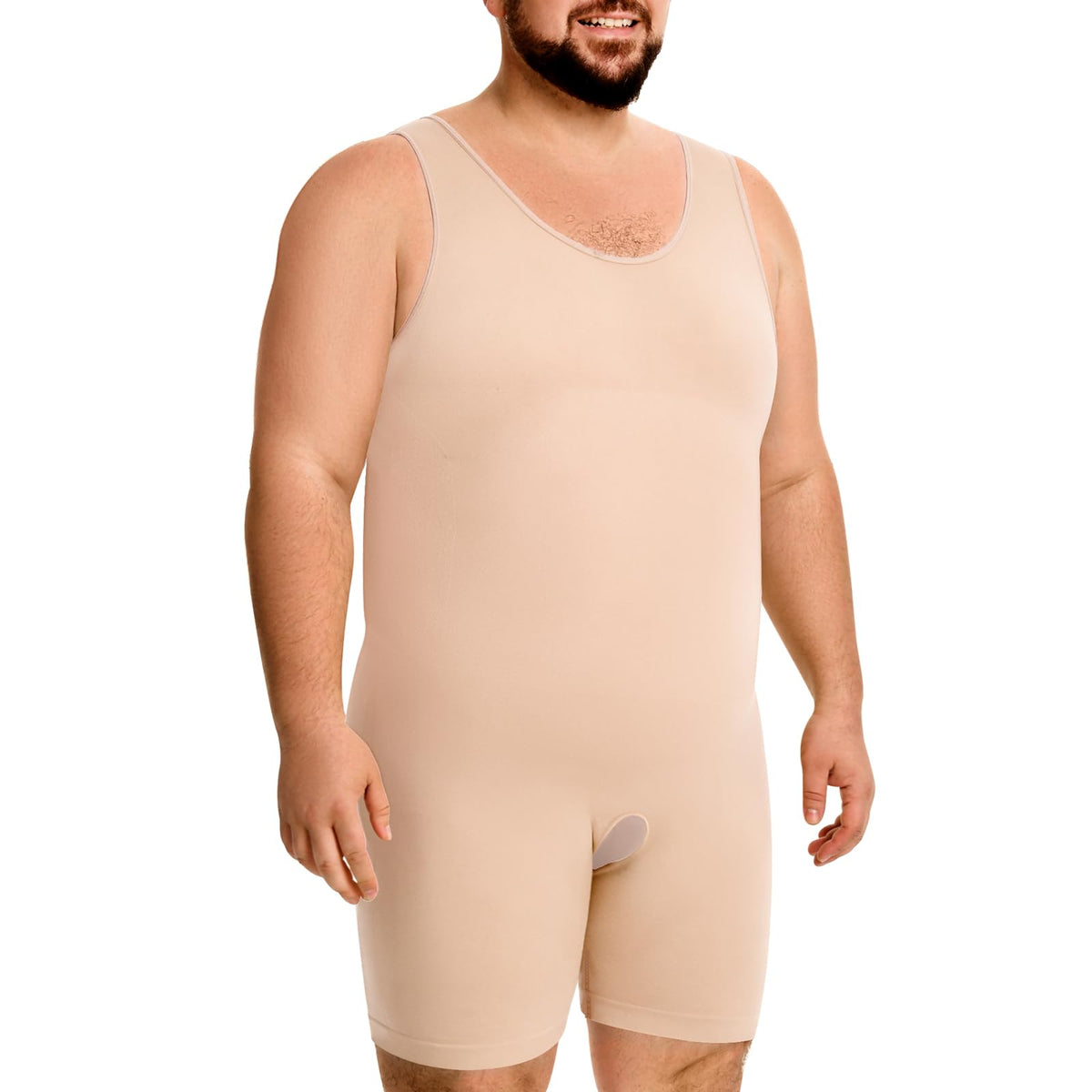 Plus Size Mens Tummy Control Shapewear Fajas Para Hombres Bodysuit