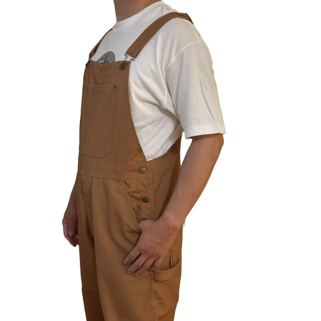 Men’s Dungarees Bib and Brace Jumpsuit Heavy Duty Overall Workwear Pants