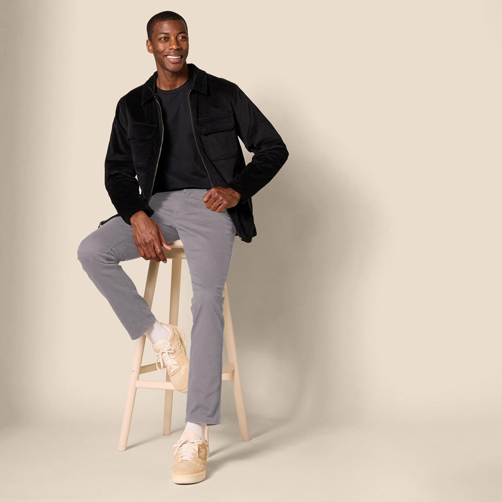 Amazon Essentials Men's 5-Pocket Stretch Twill Jeans-Inspired Casual Pants