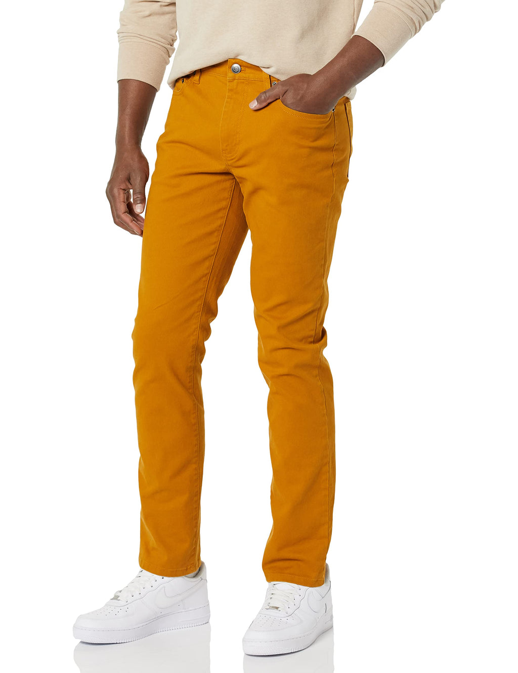 Amazon Essentials Men's 5-Pocket Stretch Twill Jeans-Inspired Casual Pants