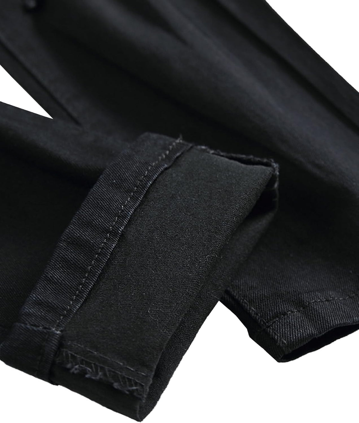 Men's Jeans Slim Fit Stretch Skinny Ripped Jeans for Men Stacked Distressed Straight Pants
