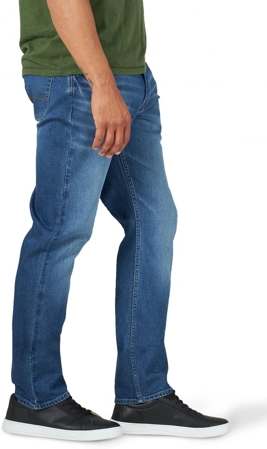 Wrangler Authentics Mens Athletic Fit Stretch Jean